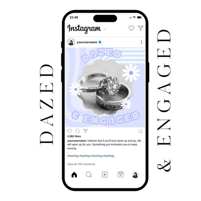 60+ Bachelorette SOCIAL MEDIA POSTS Digital Bundle