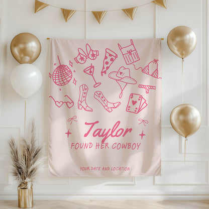 Trendy Mix theme Bachelorette Banner – Custom Bach Décor | #10