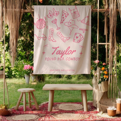 Trendy Mix theme Bachelorette Banner – Custom Bach Décor | #10