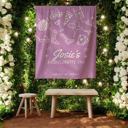 Trendy Mix theme Bachelorette Banner – Custom Bach Décor | #10