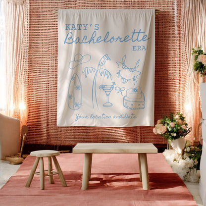 Coastal Bachelorette Banner– Custom Bach Décor | #11