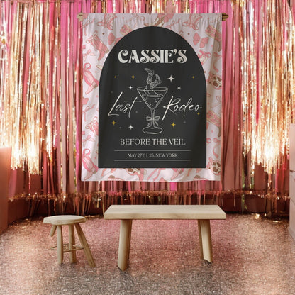 Last Rodeo Bachelorette Banner– Custom Bach Décor | #19
