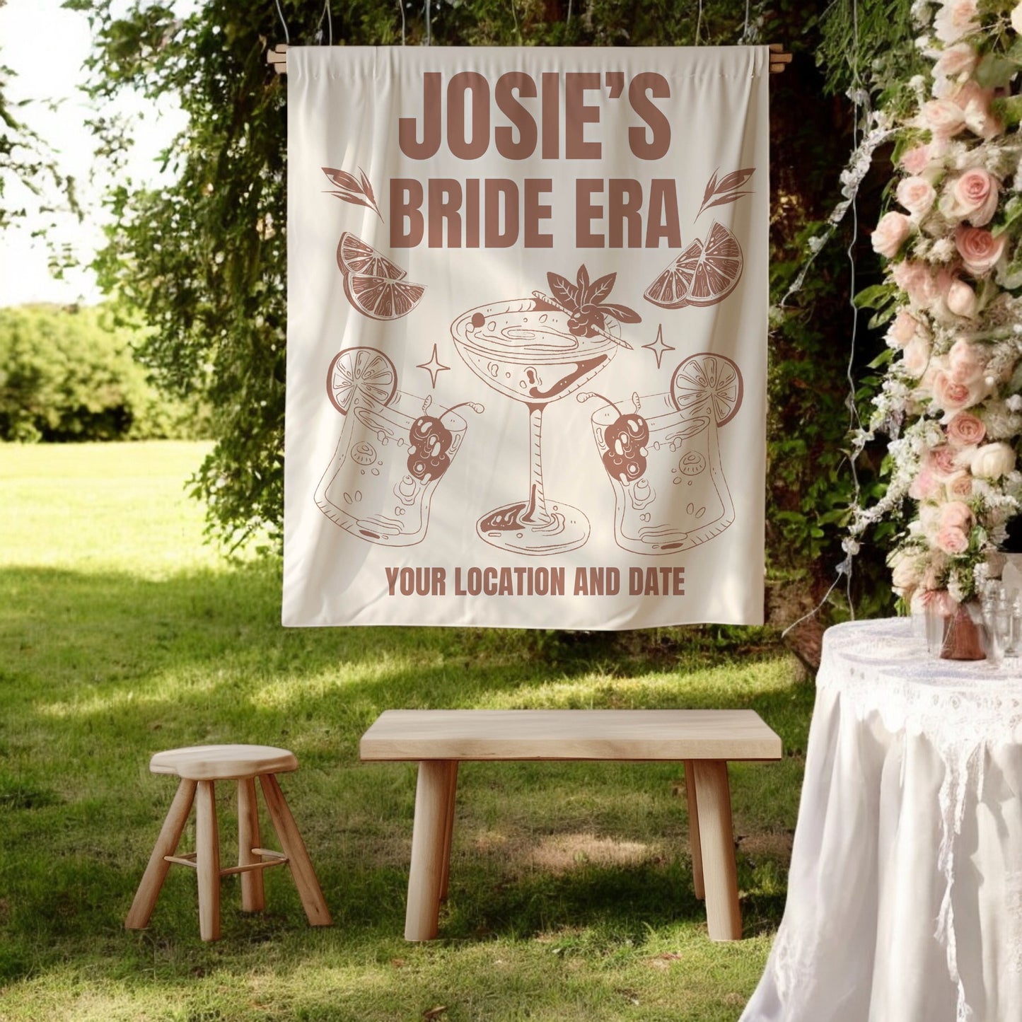 Cocktail Bach Party Banners– Custom Bach Décor | #22