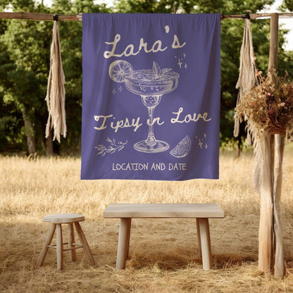 Cocktail Bachelorette Banner– Custom Bach Décor | #24