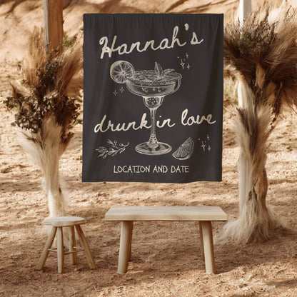 Cocktail Bachelorette Banner– Custom Bach Décor | #24