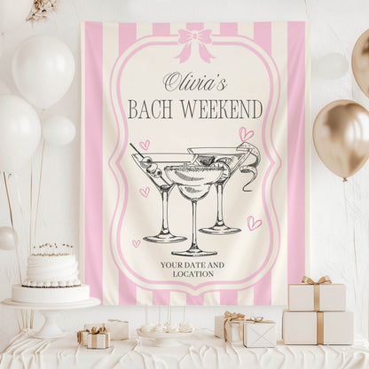 Trendy Mix theme Bachelorette Banner – Custom Bach Décor | #30