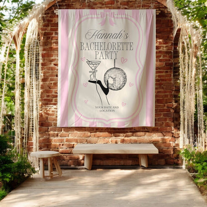 Trendy Mix theme Bachelorette Banner – Custom Bach Décor | #30