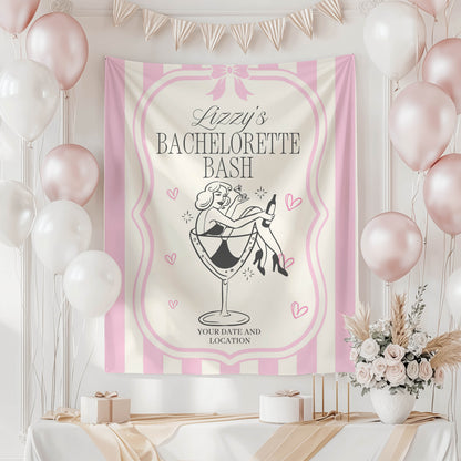 Trendy Mix theme Bachelorette Banner – Custom Bach Décor | #30