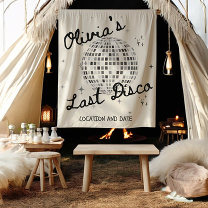 Trendy Bachelorette Banner-– Custom Bach Décor | #32