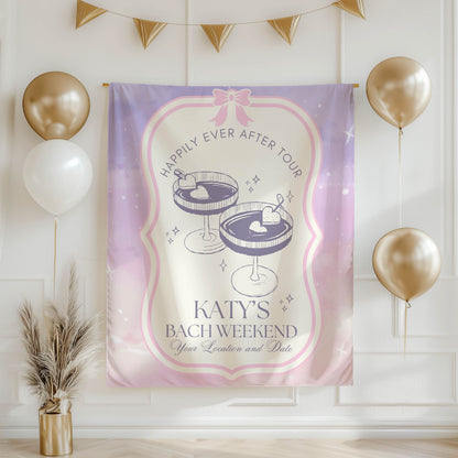 Elegant Party Banner- Bach Era Banner– Custom Bach Décor-Mix themes | #33