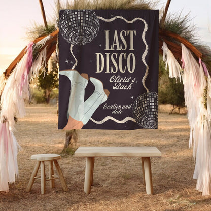 Dance and Casino Bachelorette Banner – Custom Bach Décor | #35
