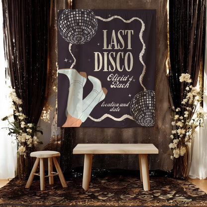 Dance and Casino Bachelorette Banner – Custom Bach Décor | #35