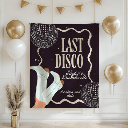 Dance and Casino Bachelorette Banner – Custom Bach Décor | #35
