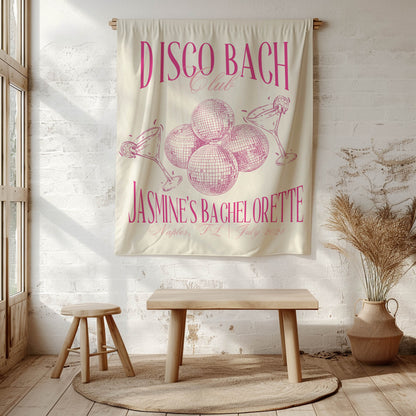 Disco Bachelorette Banner – Custom Bach Décor | #44
