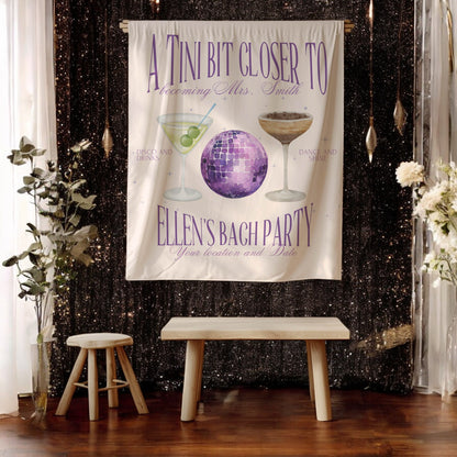 Cocktail Bachelorette Banner – Custom Bach Décor | #45