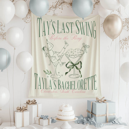 Golf Bachelorette Banner – Custom Bach Décor | #46
