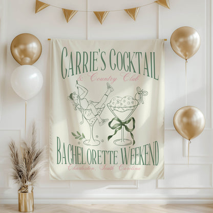 Golf Bachelorette Banner – Custom Bach Décor | #46