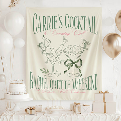 Golf Bachelorette Banner – Custom Bach Décor | #46
