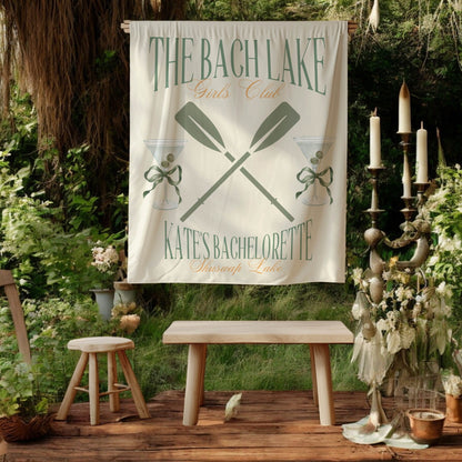 Lake Bachelorette Banner – Custom Bach Décor | #49