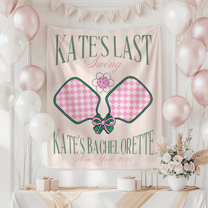 Pickleball Bachelorette Banner – Custom Bach Décor | #50