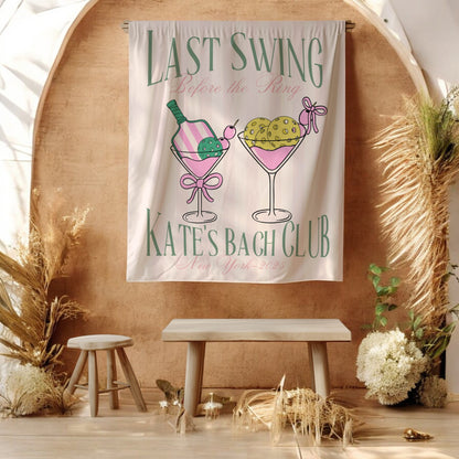 Pickleball Bachelorette Banner – Custom Bach Décor | #51