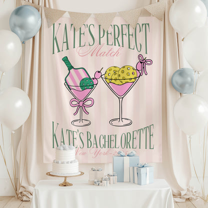 Pickleball Bachelorette Banner – Custom Bach Décor | #51