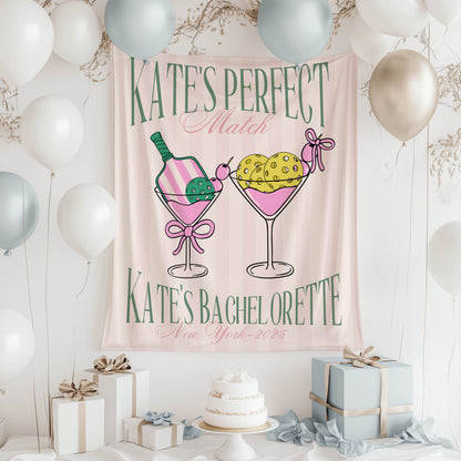 Pickleball Bachelorette Banner – Custom Bach Décor | #51