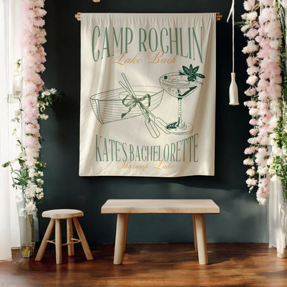 Lake Bachelorette Banner – Custom Bach Décor | #52