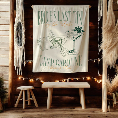 Lake Bachelorette Banner – Custom Bach Décor | #52