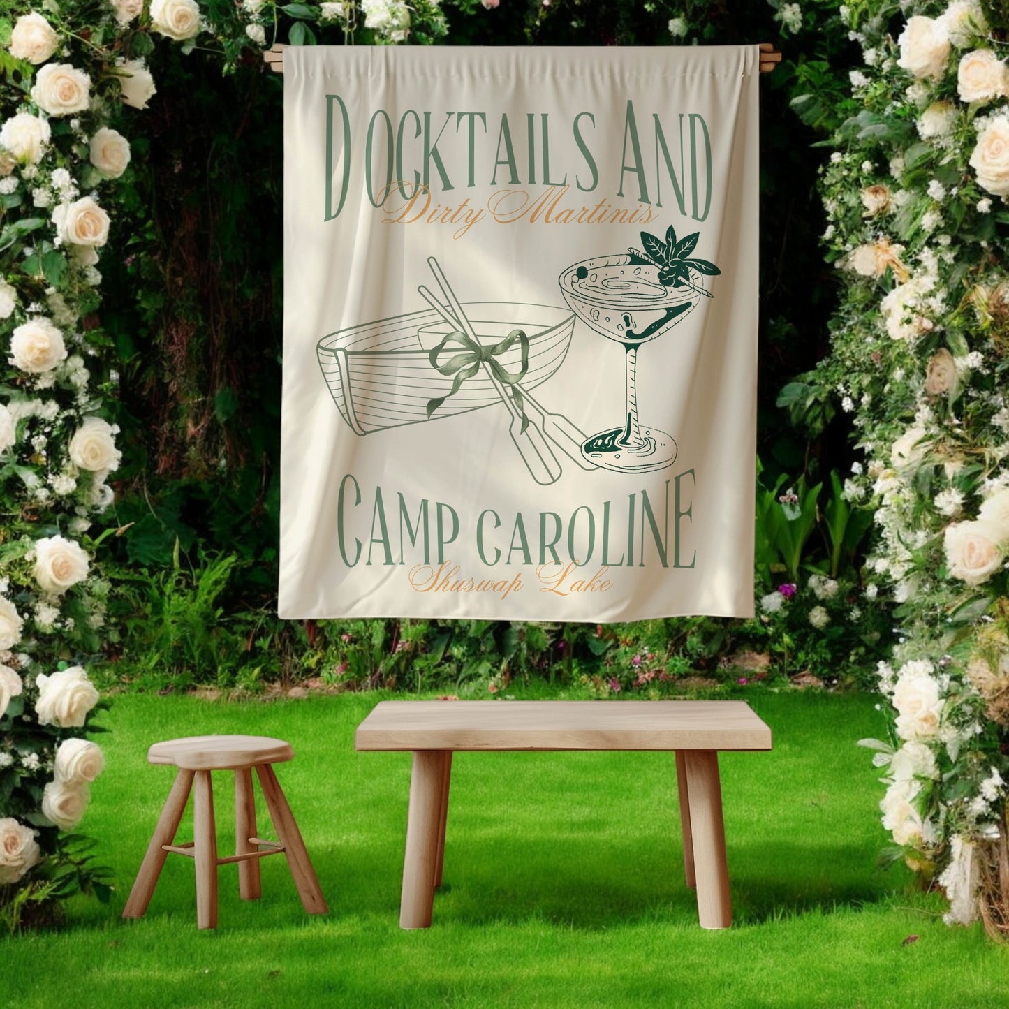 Lake Bachelorette Banner – Custom Bach Décor | #52