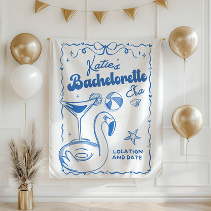 Coastal Bachelorette Banner – Custom Bach Décor | #53