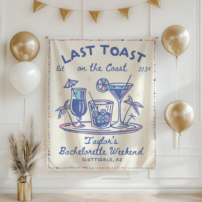 Beach Bachelorette Banner – Custom Bach Décor | #54