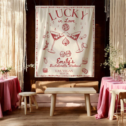 Casino Bachelorette Banner – Custom Bach Décor | #55