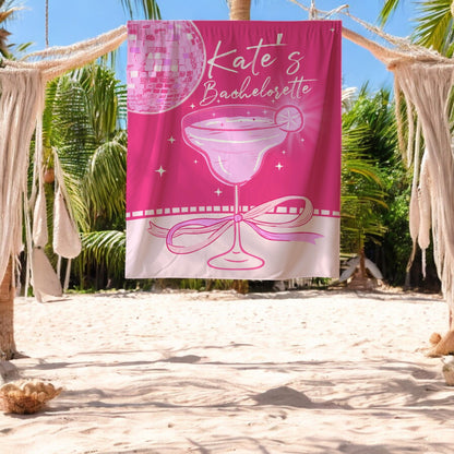 Disco Bachelorette Banner – Custom Bach Decor for Dance Floor & Glittering Nights