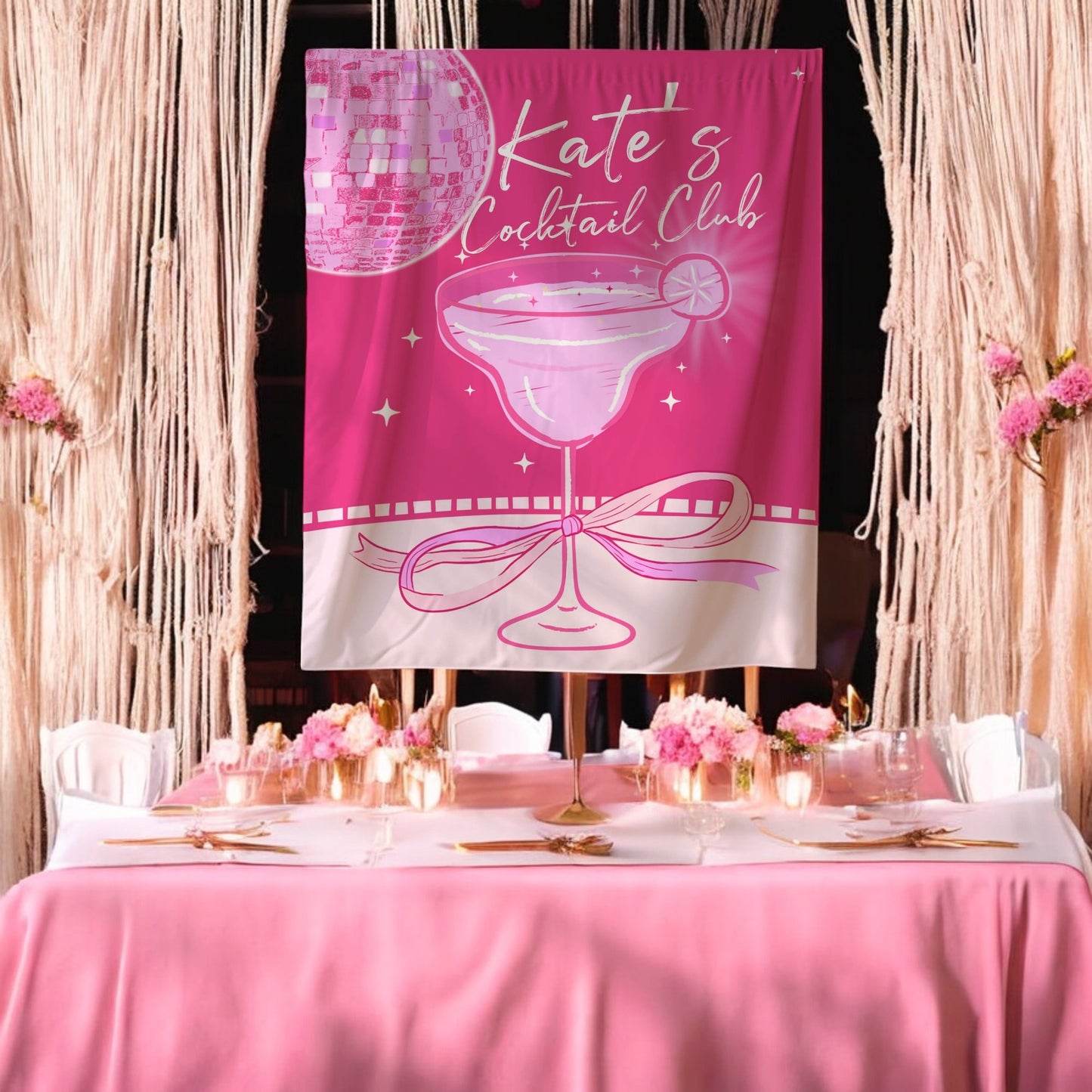 Disco Bachelorette Banner – Custom Bach Décor | #57