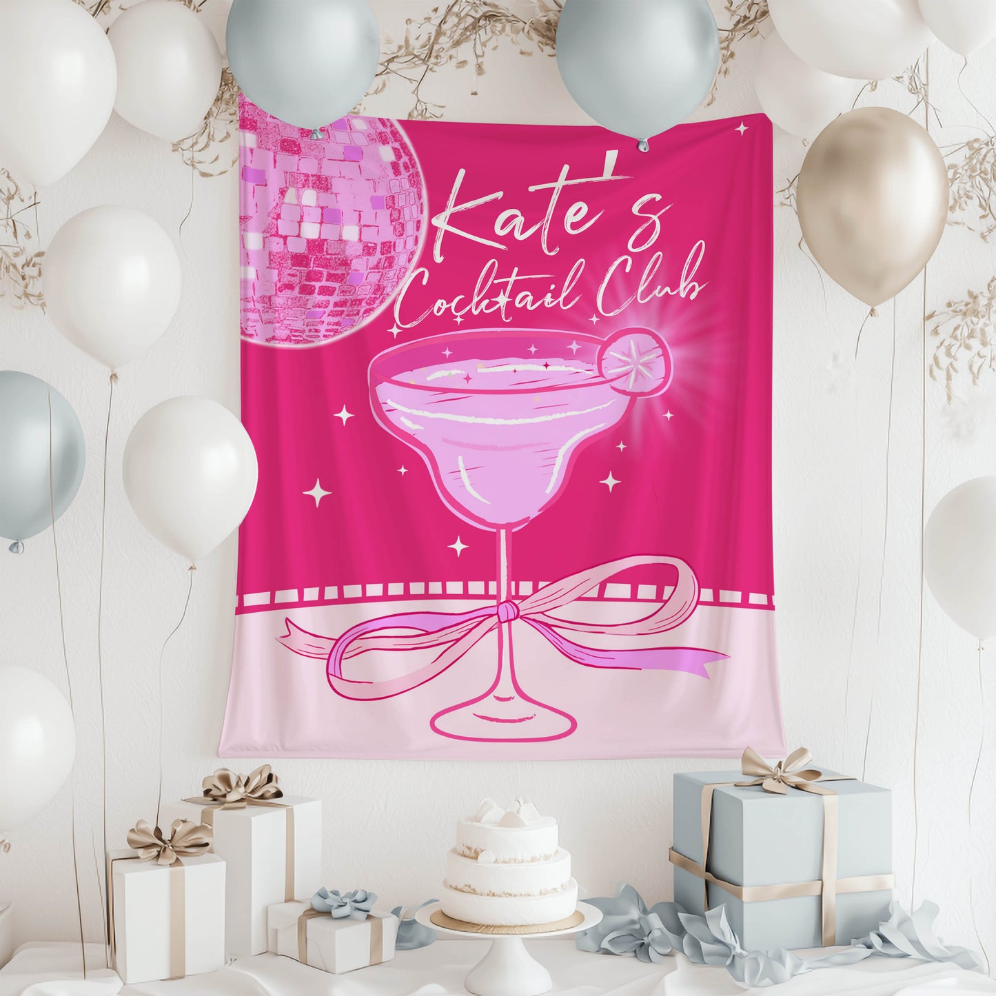 Disco Bachelorette Banner – Custom Bach Décor | #57