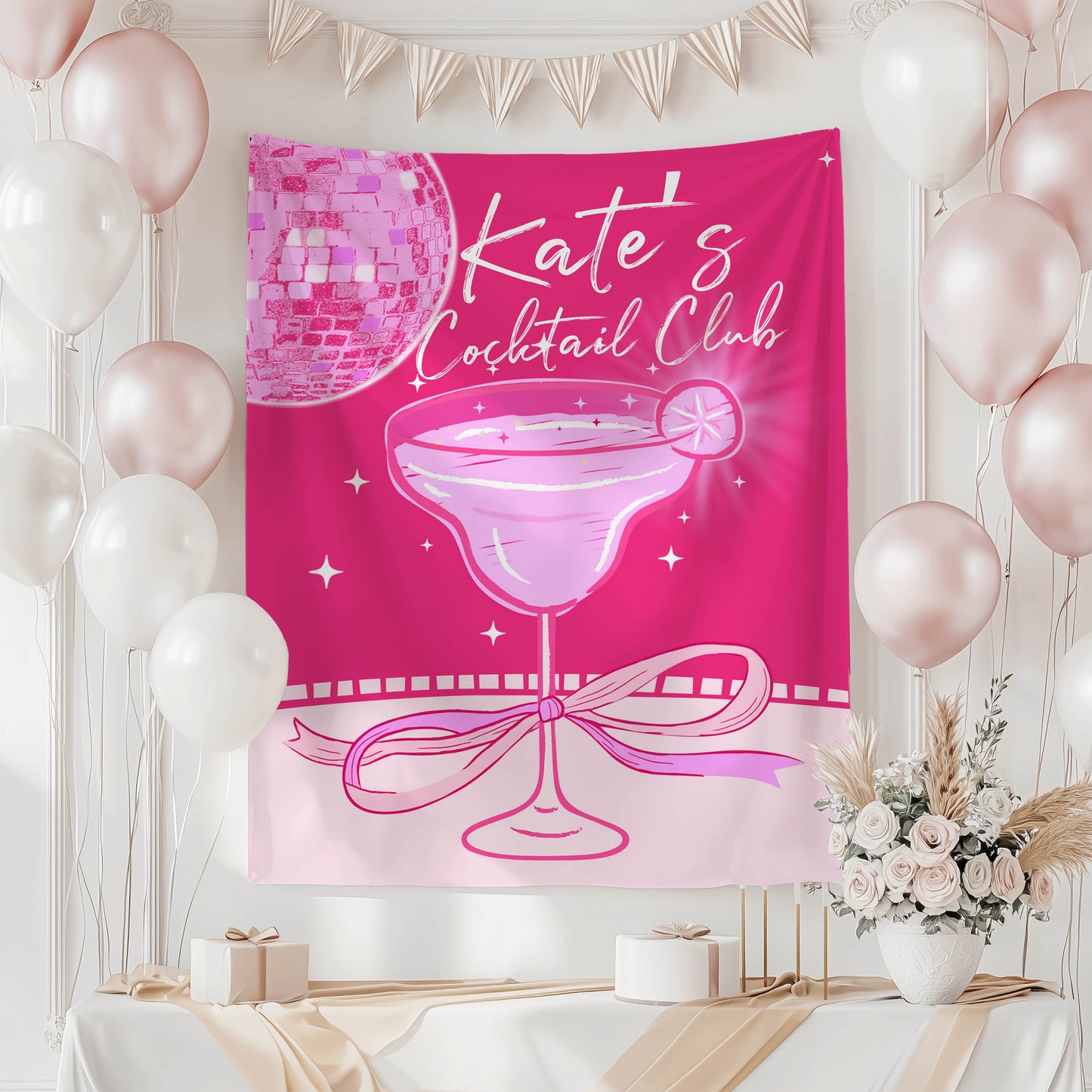 Disco Bachelorette Banner – Custom Bach Décor | #57