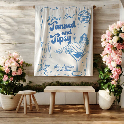 Beach Bachelorette Banner – Custom Bach Décor | #58