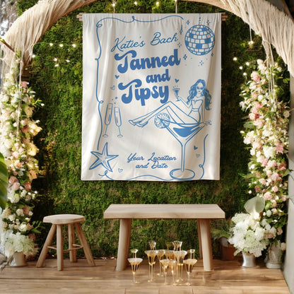 Beach Bachelorette Banner – Custom Bach Décor | #58