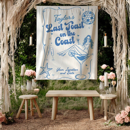 Beach Bachelorette Banner – Custom Bach Décor | #58