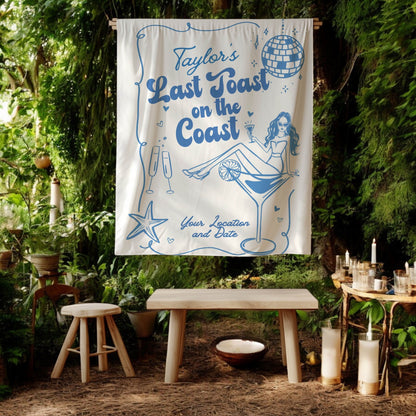 Beach Bachelorette Banner – Custom Bach Décor | #58