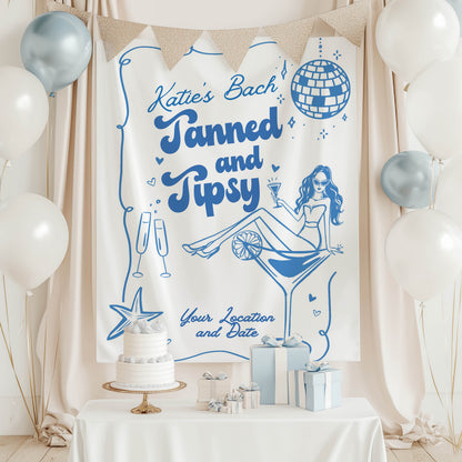 Beach Bachelorette Banner – Custom Bach Décor | #58
