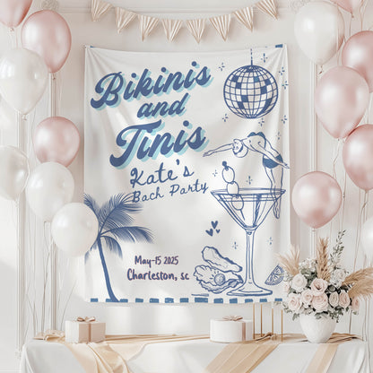 Beach Bachelorette Banner – Custom Bach Décor | #59