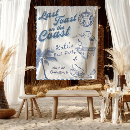 Beach Bachelorette Banner – Custom Bach Décor | #59