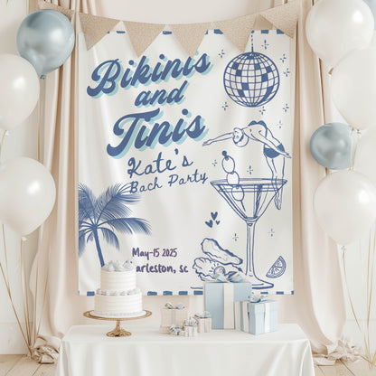 Beach Bachelorette Banner – Custom Bach Décor | #59