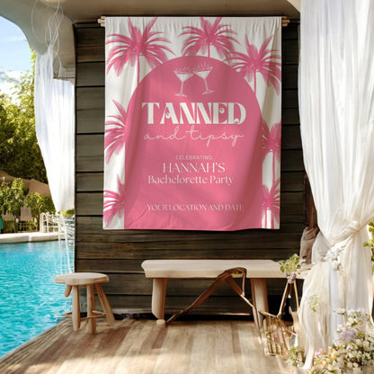 Tropical Bachelorette Sign – Custom Bach Décor | #05