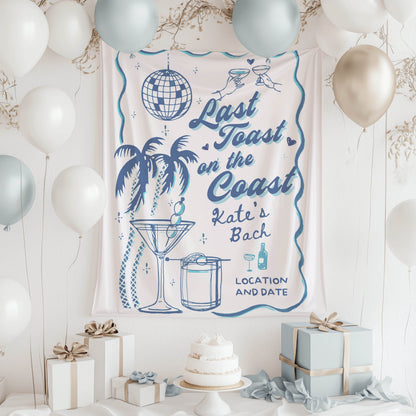 Coastal Bachelorette Banner – Custom Bach Décor | #60