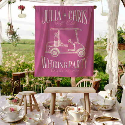 Golf Bachelorette Banner – Custom Bach Décor | #62