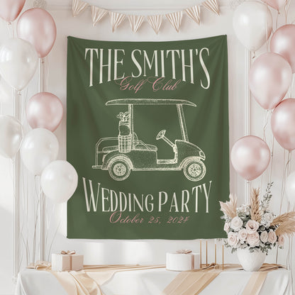 Golf Bachelorette Banner – Custom Bach Décor | #62