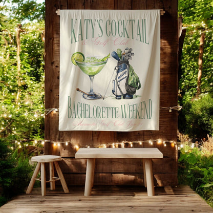 Golf Bachelorette Banner – Custom Bach Décor | #64